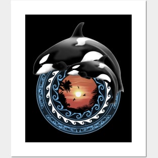 Orca Killer Whales Posters and Art